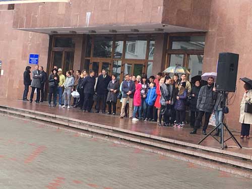 Автопробіг "Великодня поїздка за свободу та єдність України" прибув до Франківська