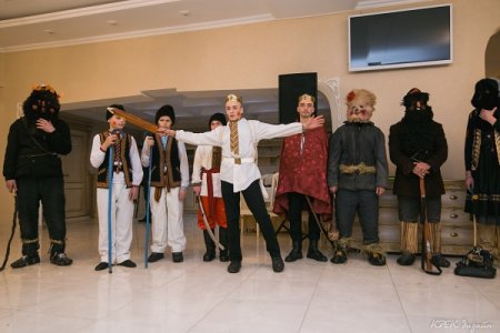 На Прикарпатті провели фестиваль „Битва вертепів” На Прикарпатті провели фестиваль „Битва вертепів”