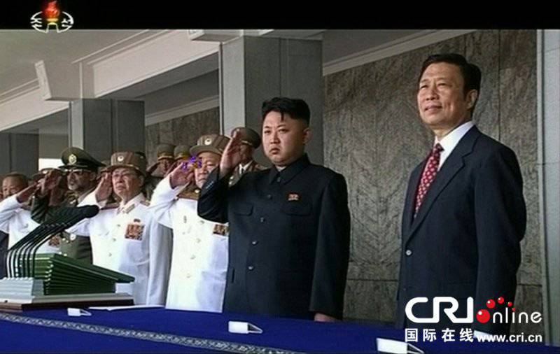 Военный парад в Пхеньяне