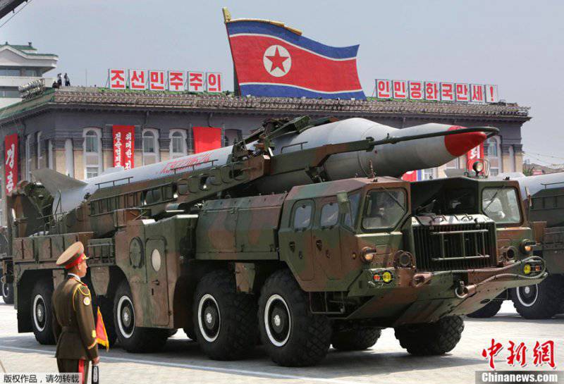 Военный парад в Пхеньяне