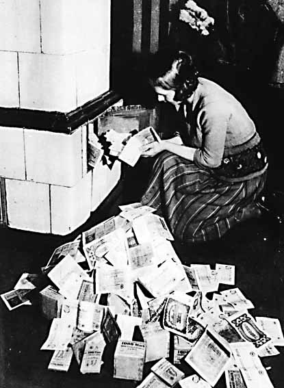 Гиперинфляция в Германии 1923 год