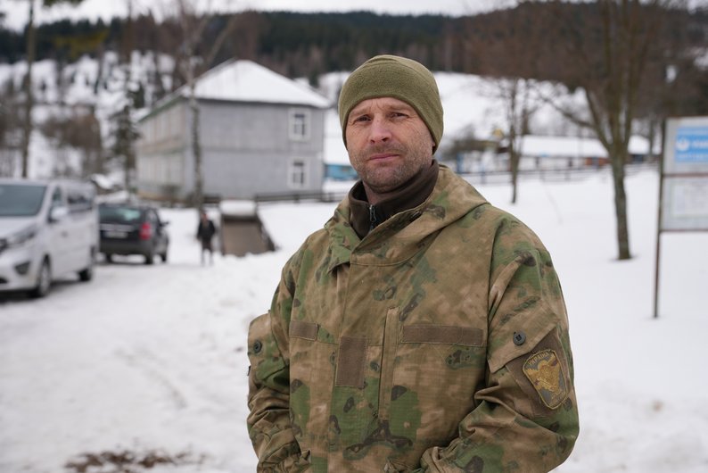 місцевий житель Владислав Жаба