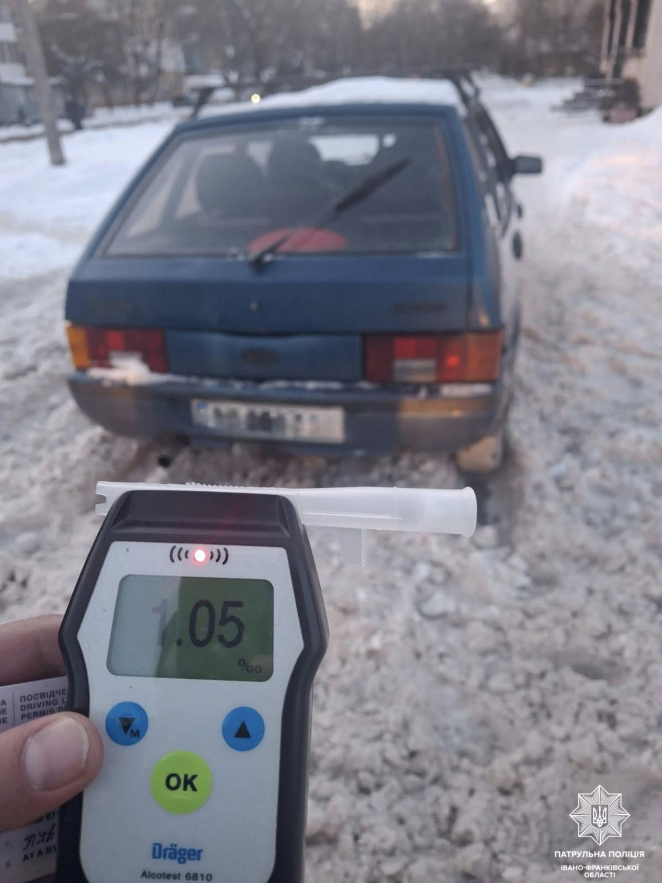 фото: з місця аварії