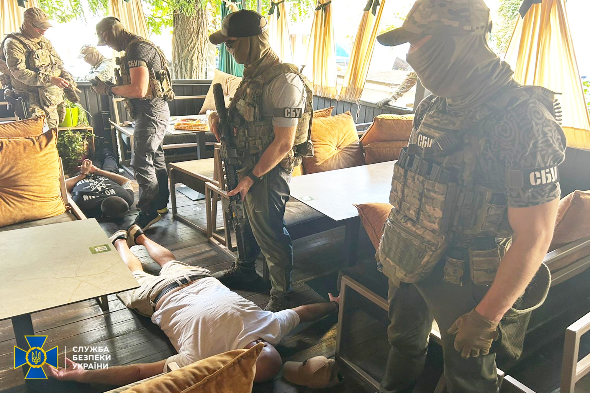 фото: з місця затримання