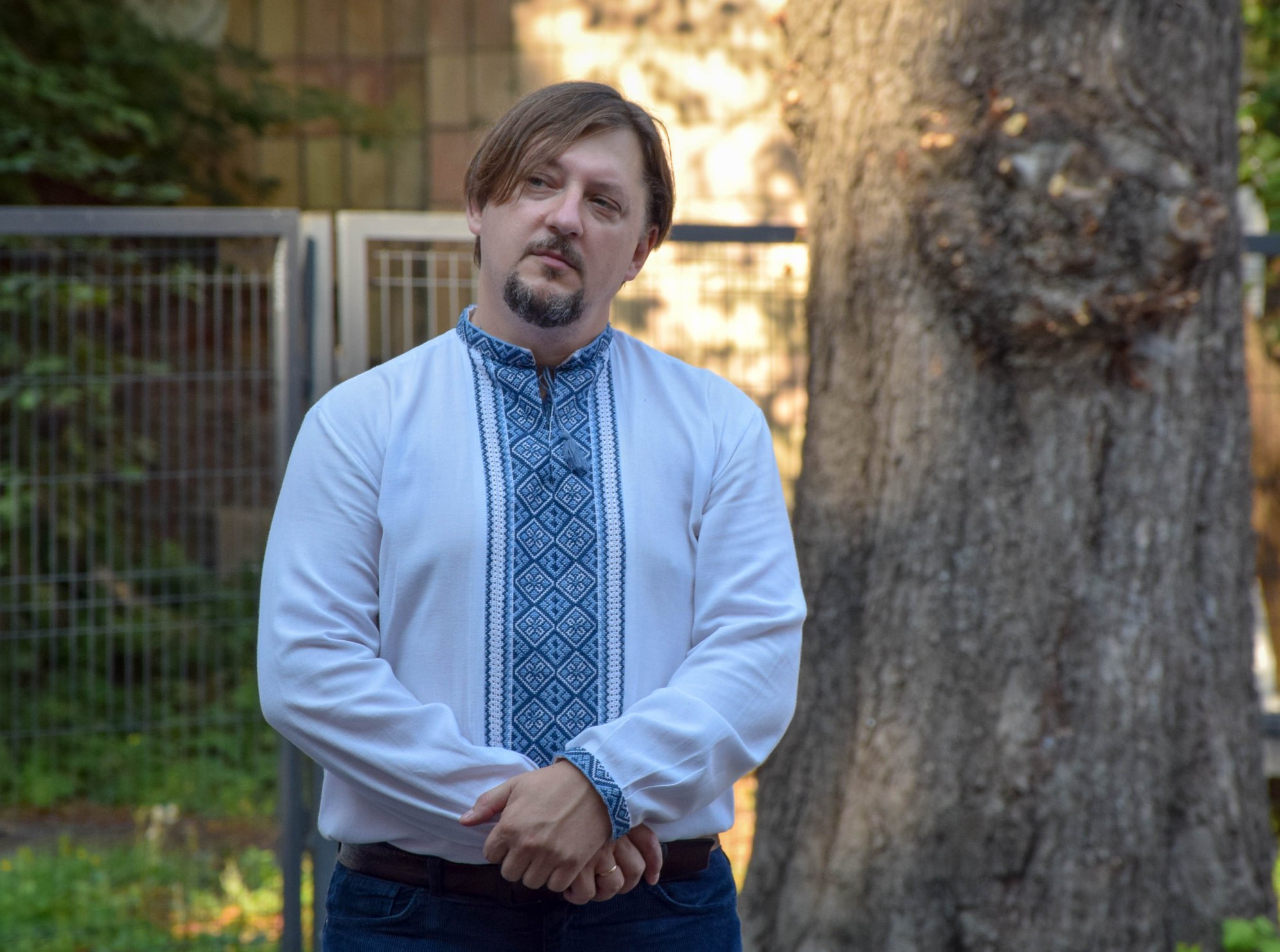 на фото: Володимир Гайдар