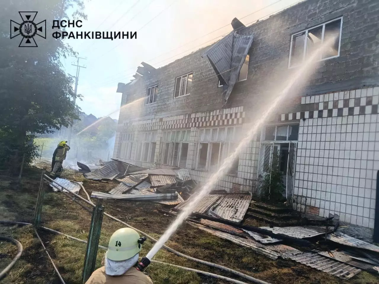 фото з місця пожежі