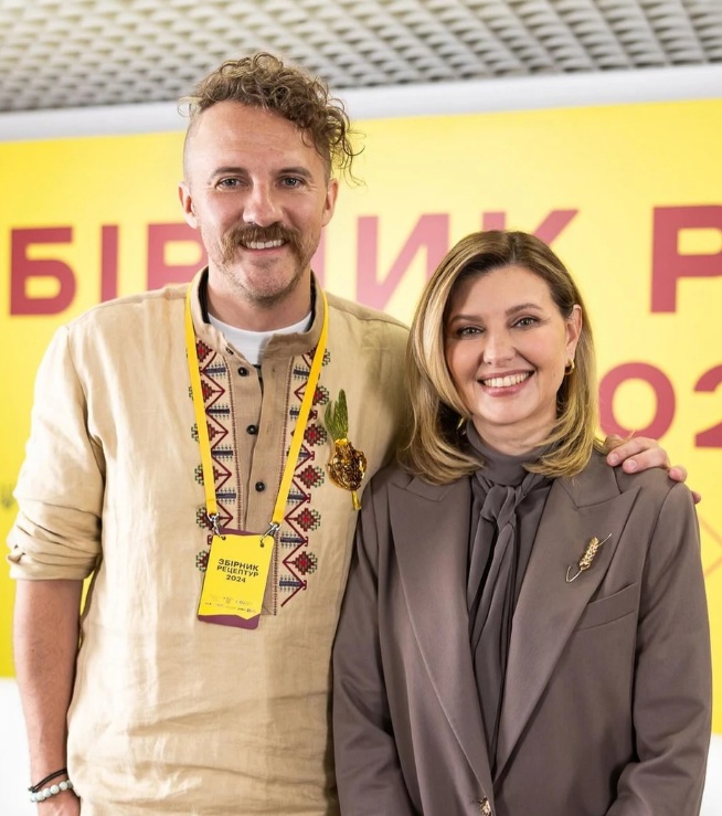 Євген Клопотенко та Олена Зеленська