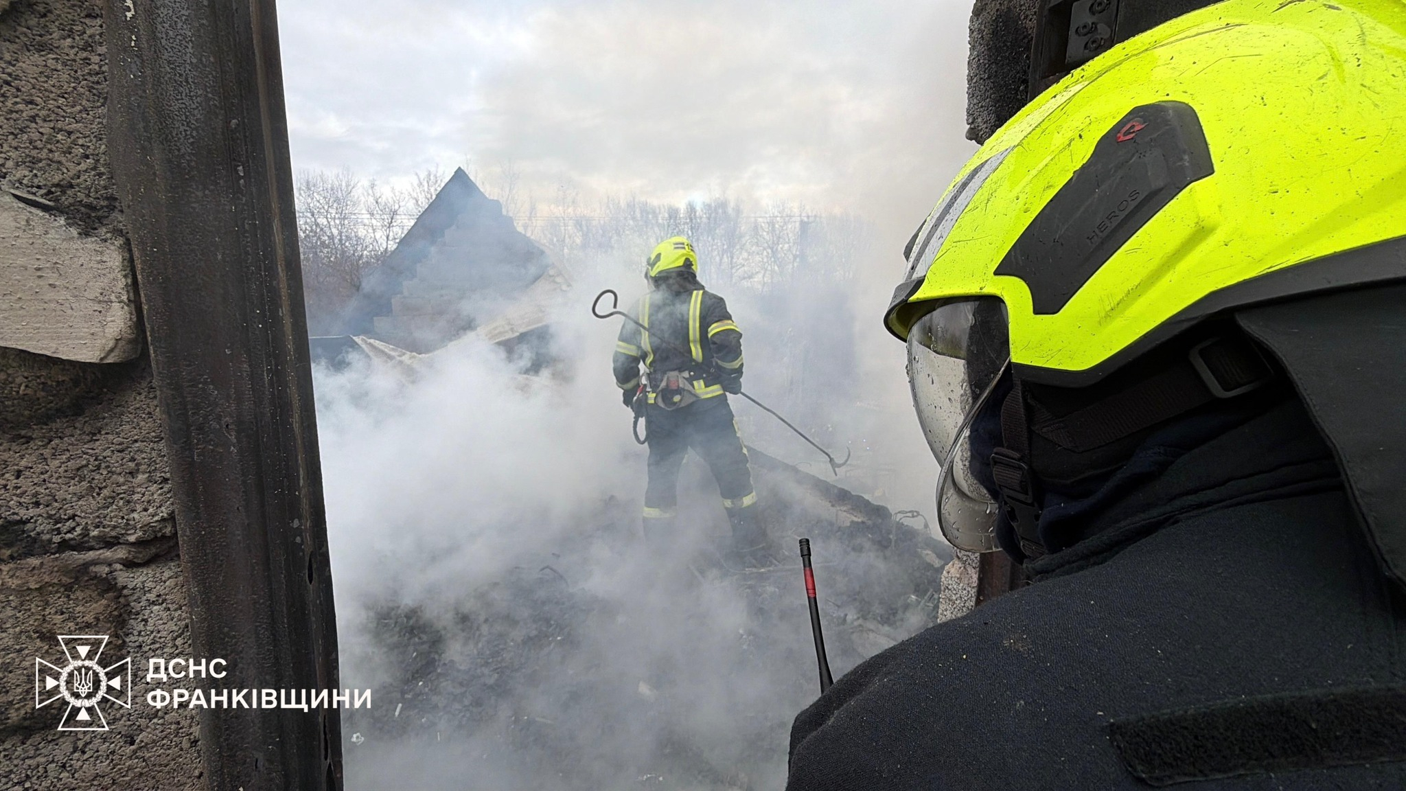 фото з місця пожежі